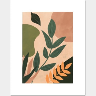 Abstract Shapes, Boho, Botanical Posters and Art